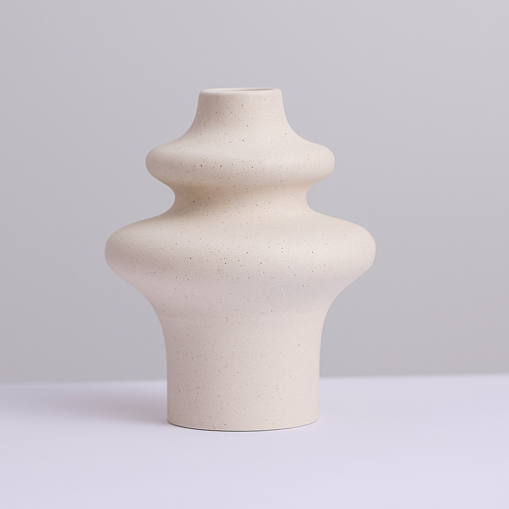 The Ivory Form Vase