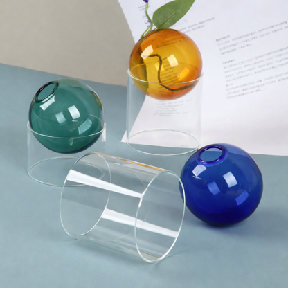 Hydroponic Glass Vase